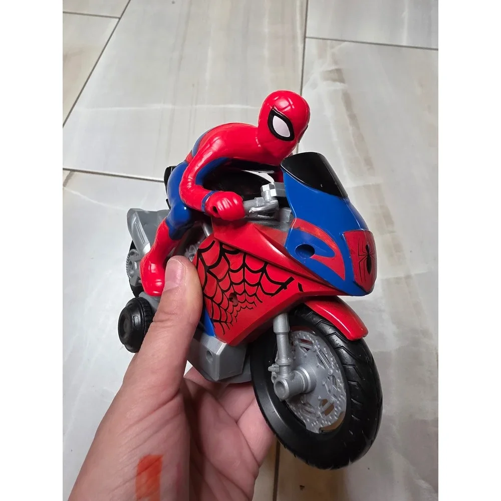 Marvel Spider-Man Motorcycle Toy Red Blue Bike 1616‎ Holdings ET-0204 2020